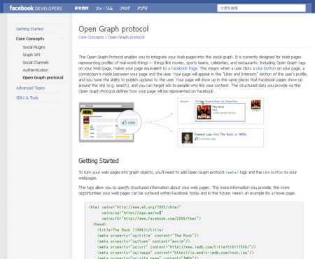 The Open Graph Protocol